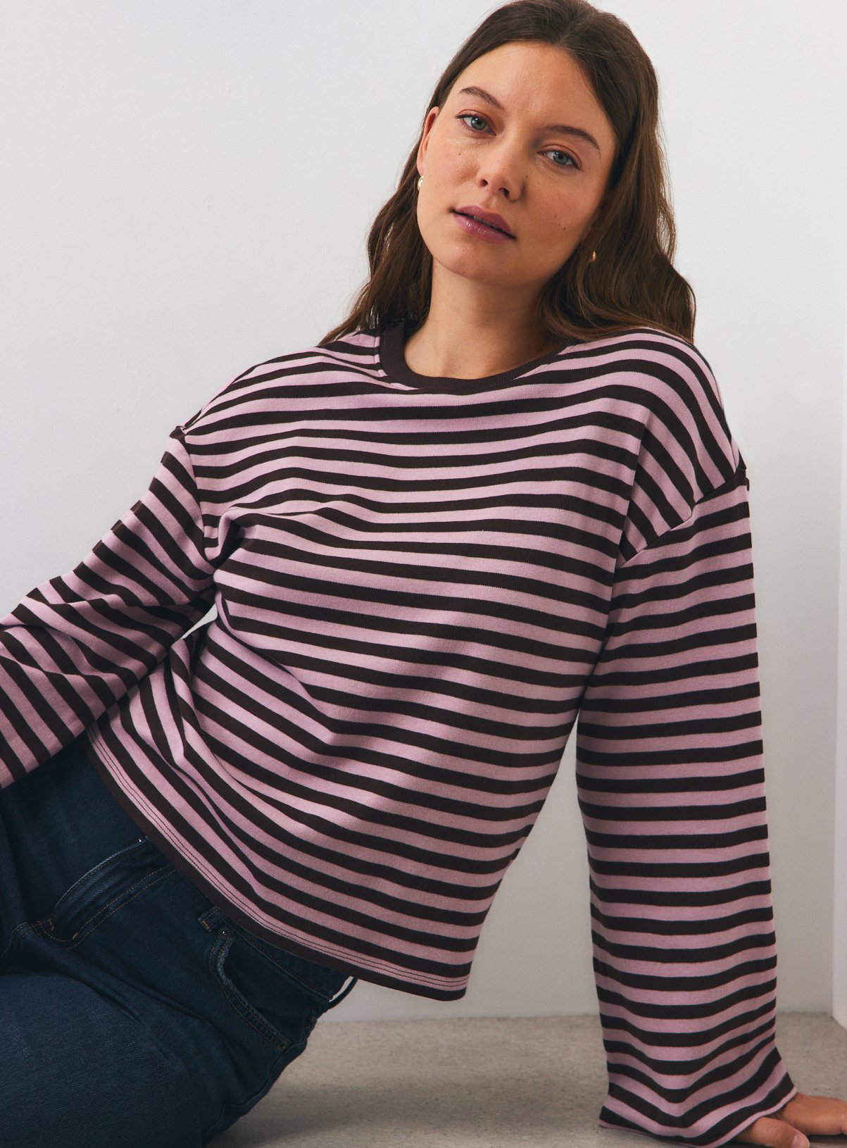 Ultimate Crew Neck Long Sleeve Tops 2-Pack 8 - Image 2 thumbnail